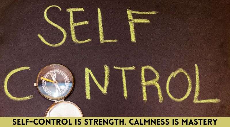 Self-control Is Strength. Calmness Is Mastery. You – Tymoff